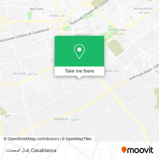 كمال المعجنات map