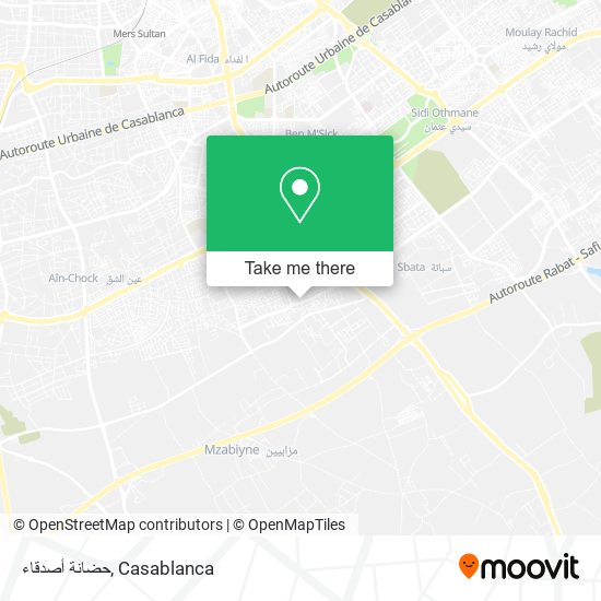 حضانة أصدقاء map