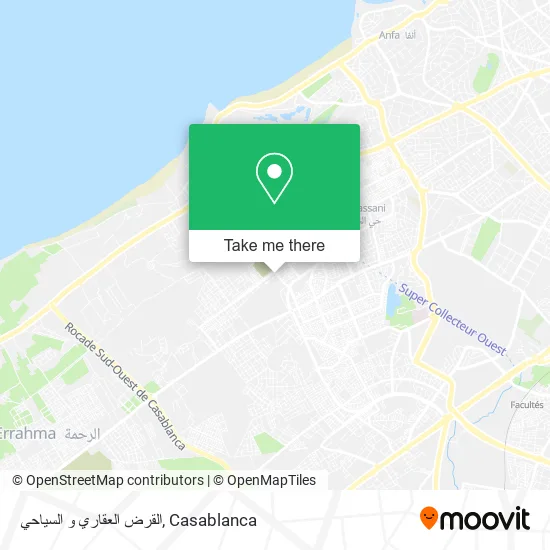 القرض العقاري و السياحي map