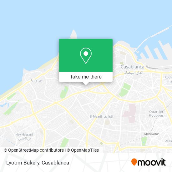 Lyoom Bakery map