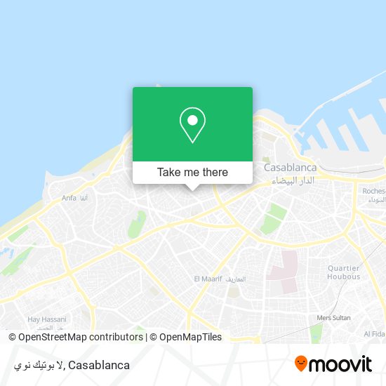 لا بوتيك نوي map