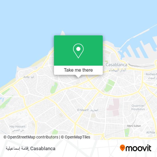 إقامة إسماعيلية map