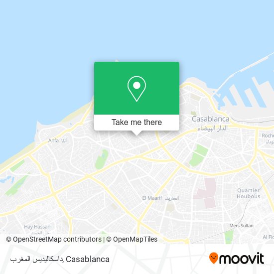داسكاليديس المغرب map
