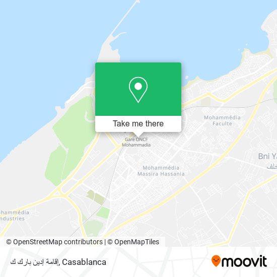 إقامة إدين بارك ك map