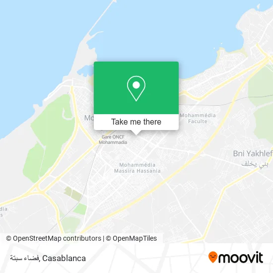 فضاء سبتة map