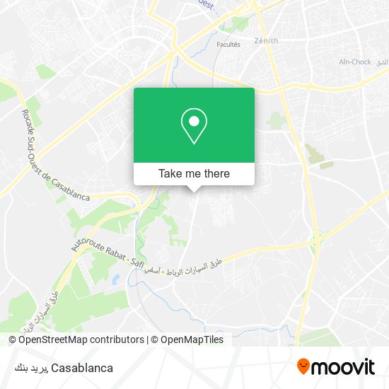 بريد بنك map