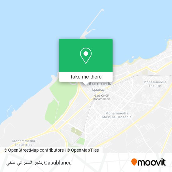 متجر السمراني الذكي map