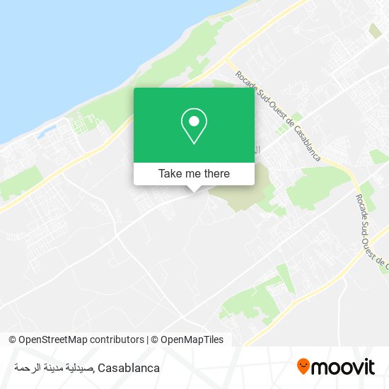صيدلية مدينة الرحمة map