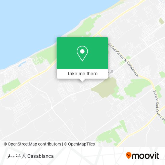 أفرشة جعفر map