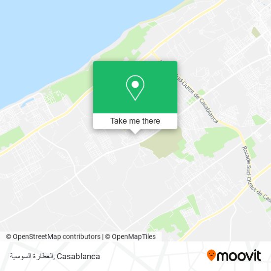 العطارة السوسية map