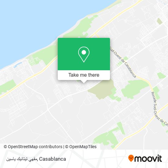 مقهي تيتانيك ياسين map