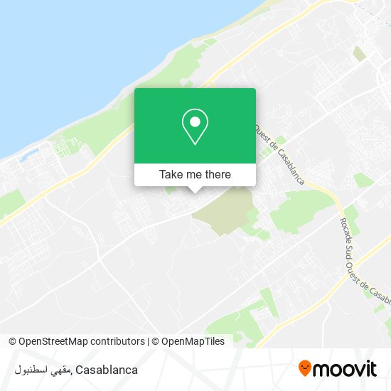 مقهي اسطنبول map