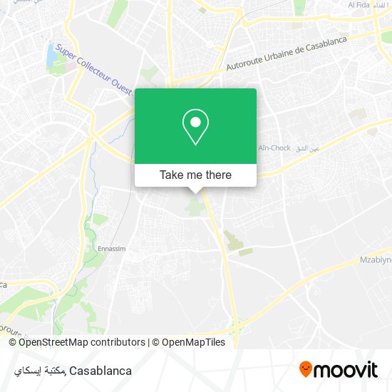 مكتبة إيسكاي map