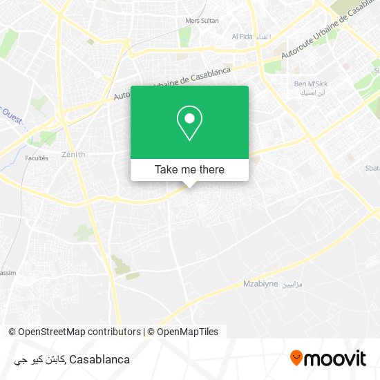 كابتن كيو جي map