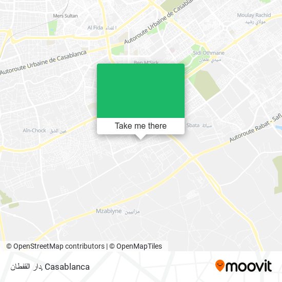 دار القفطان map
