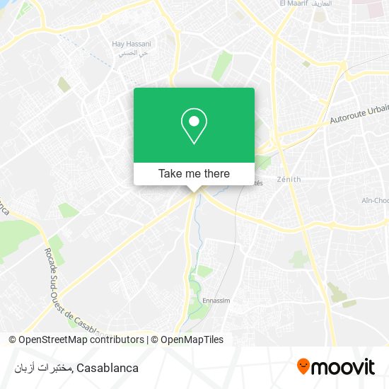 مختبرات أزبان map