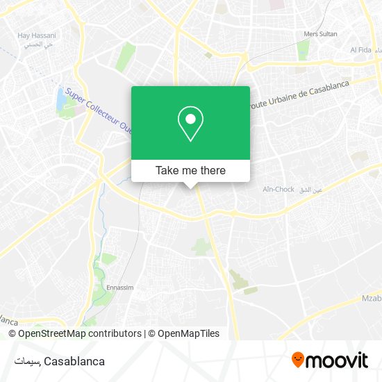 سيمات map