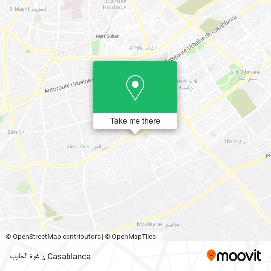 رغوة الحليب map