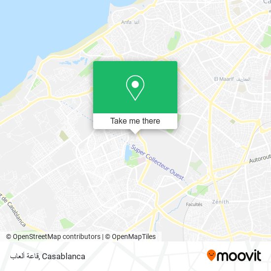 قاعة ألعاب map