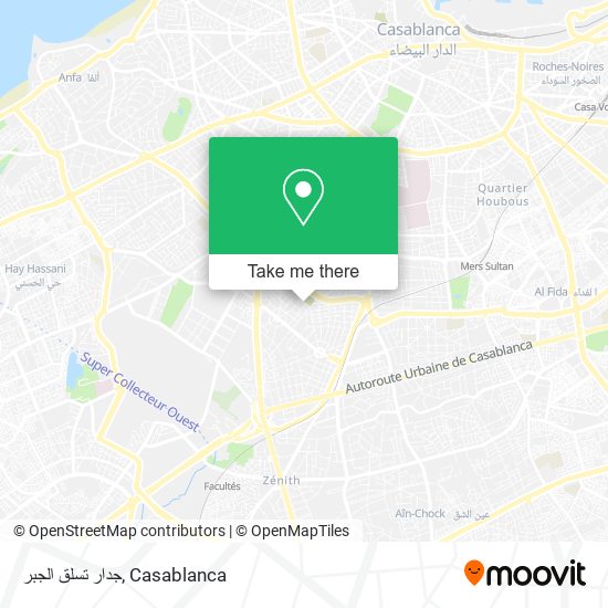 جدار تسلق الجبر map