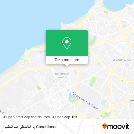 د. الفاضيلي عبد الحكيم map