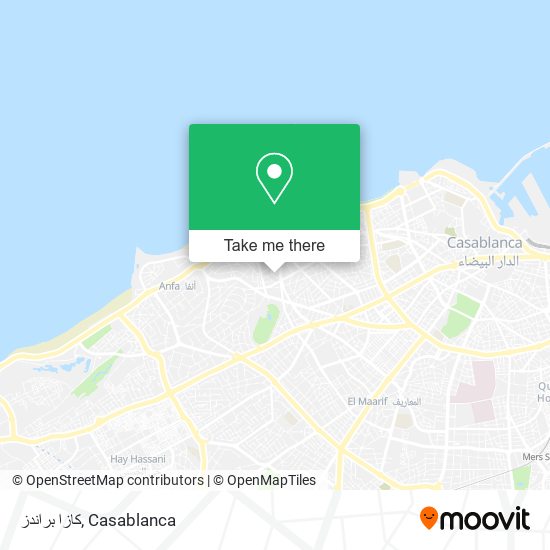 كازا براندز map