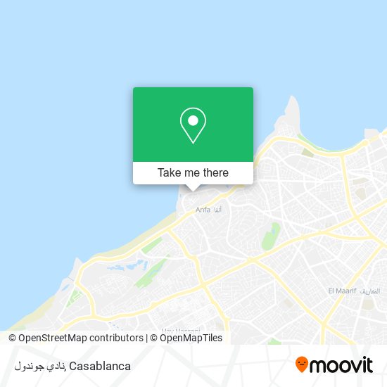 نادي جوندول map