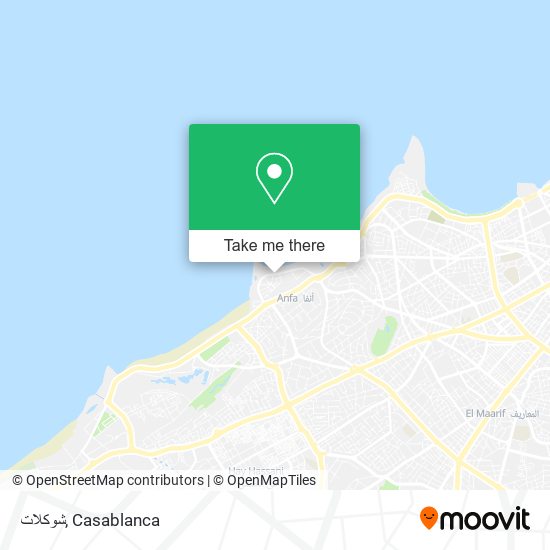 شوكلات map