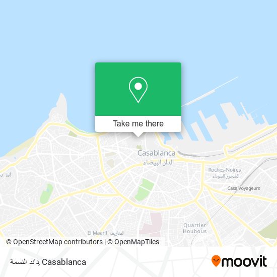 داند النسمة map