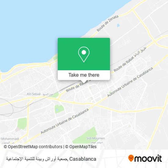 جمعية أوراش وبيئة للتنمية الإجتماعية map