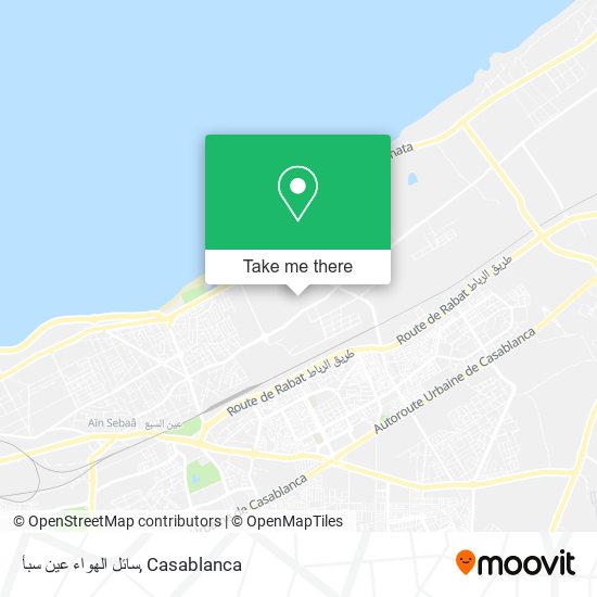 سائل الهواء عين سبأ map