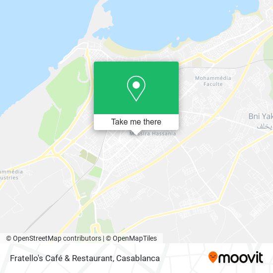 Fratello's Café & Restaurant map