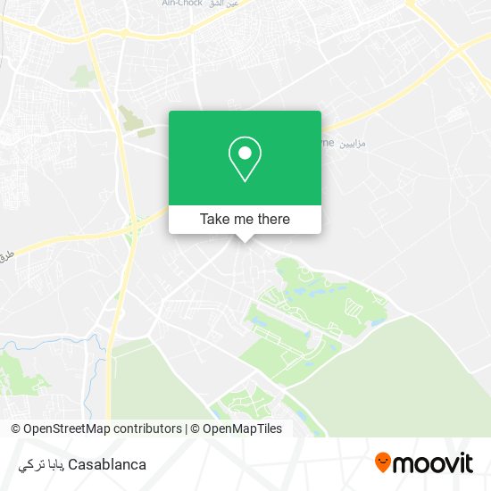بابا تركي map