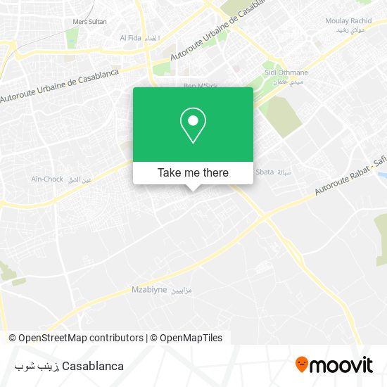 زينب شوب map