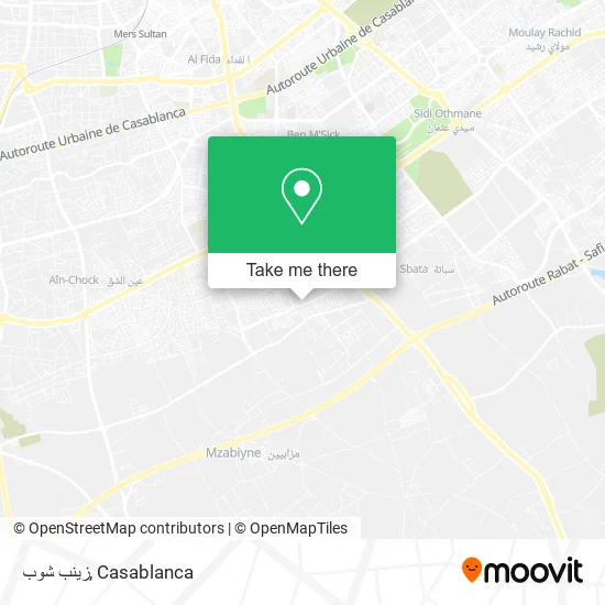 زينب شوب map