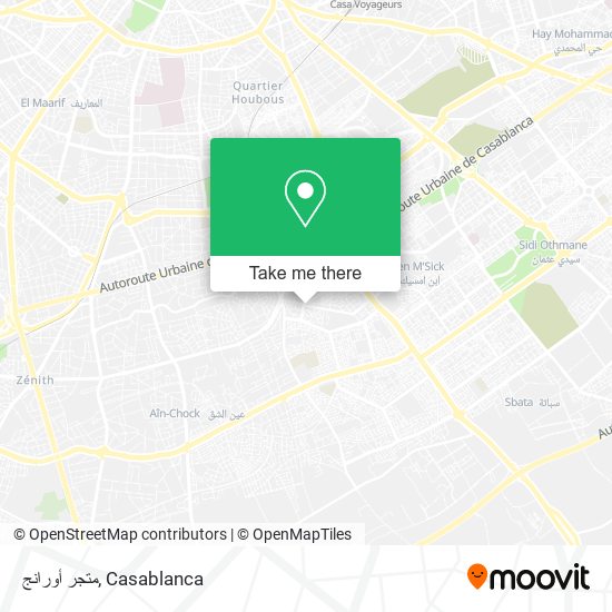 متجر أورانج map