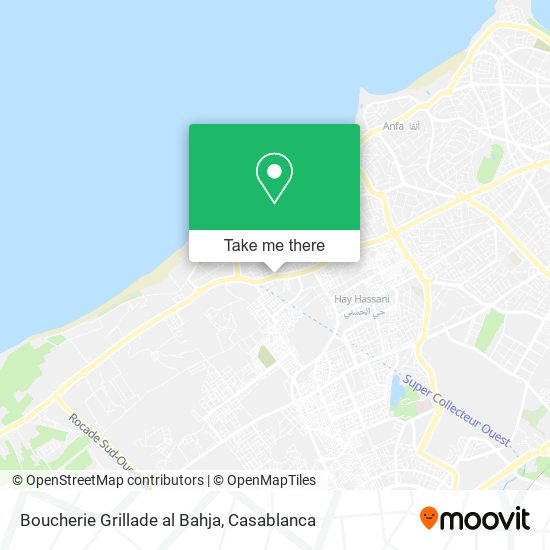 Boucherie Grillade al Bahja map