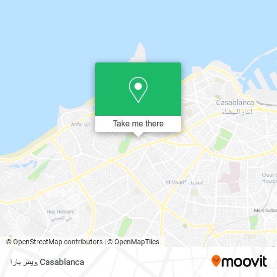وينتر بارا map