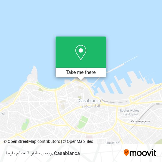 ريجس - الدار البيضاء, مارينا map