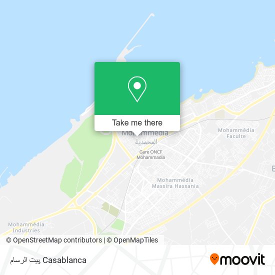 بيت الرسام map