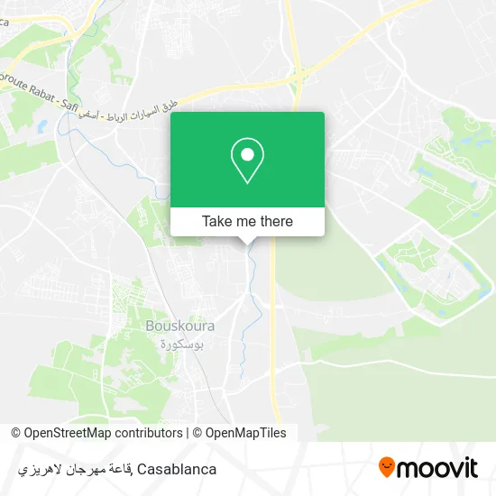 قاعة مهرجان لاهريزي plan