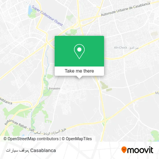 موقف سيارات map
