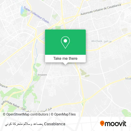 مصاعد وسلالم متحركة كوني map