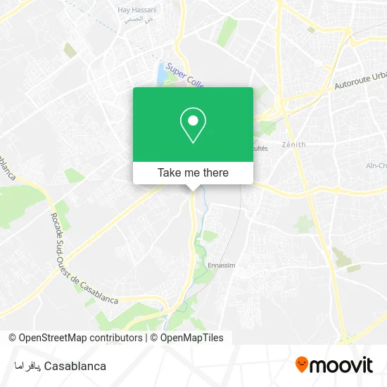 بافراما map