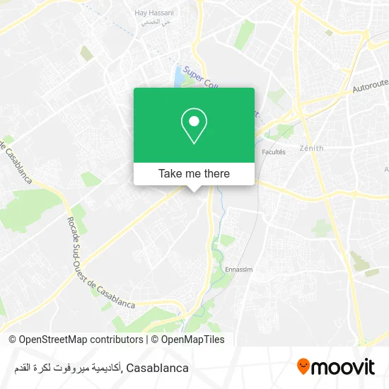 أكاديمية ميروفوت لكرة القدم plan