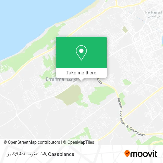 الطباعة وصناعة الاشهار map