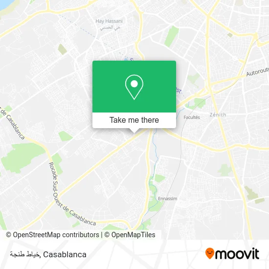 خياط طنجة map
