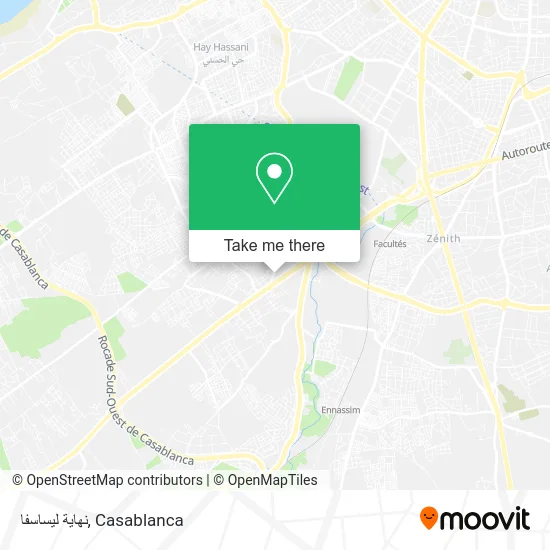نهاية ليساسفا map