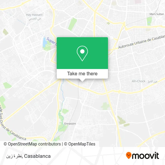 نظرة زين map