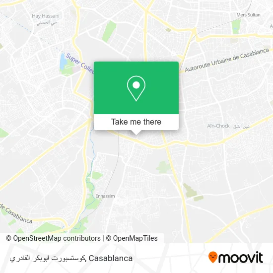 كوستسبورت ابوبكر القادري plan